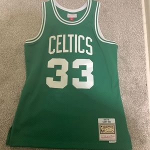 Preowned Mitchell&Ness Larry Bird Celtics Jersey